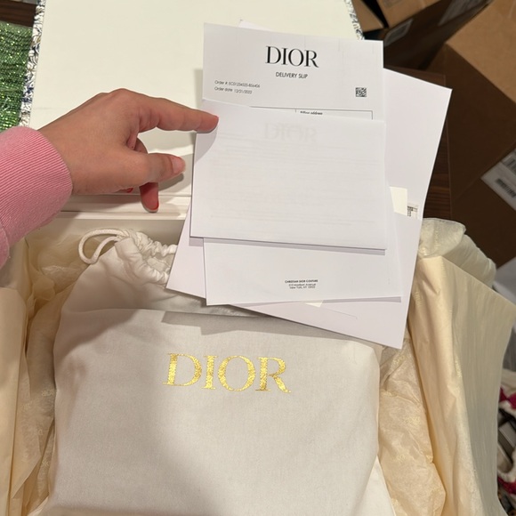 Lady Dior Pouch Lambskin Pink Peony very rare - Picture 5 of 13